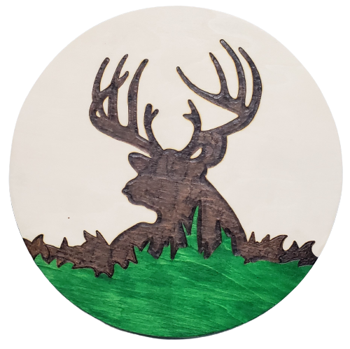 deer in the grass