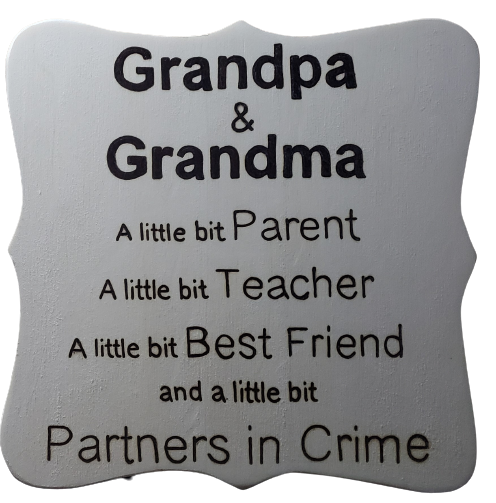 grandma & grandpa partner in crime