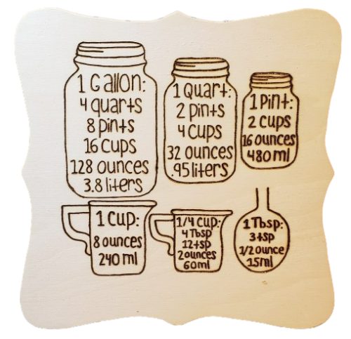 cooking conversion chart