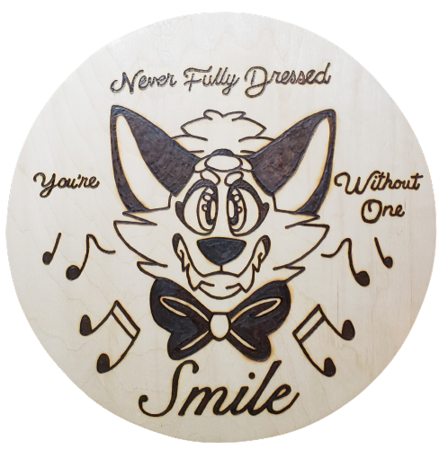 never fully dressed without one smile
