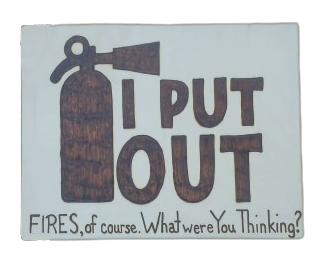 I put out