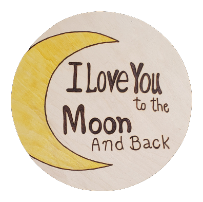 i love you to the moon and back