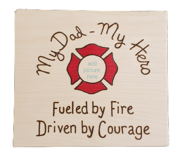 my dad my hero fueled by fire driven by courage